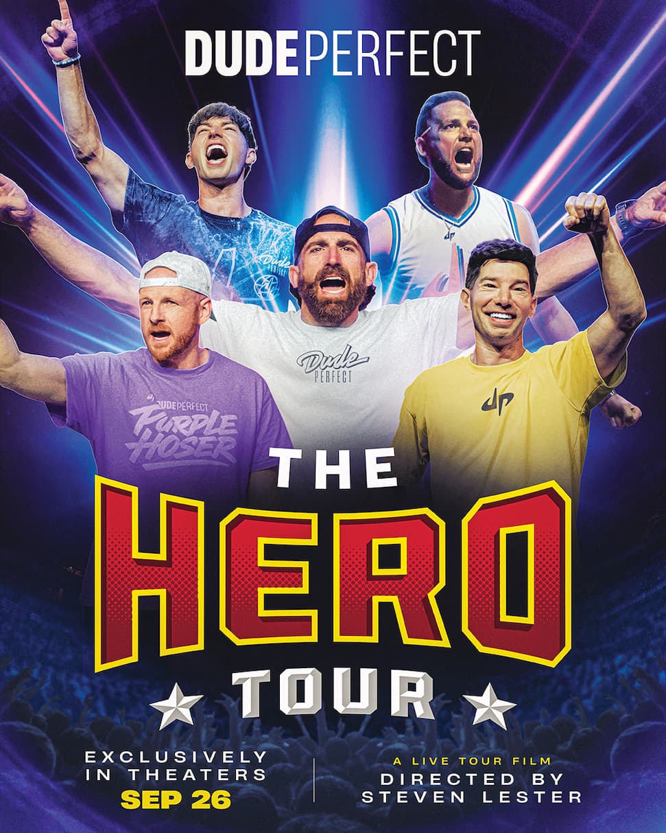 Dude Perfect: The Hero Tour Fan Premiere Event poster