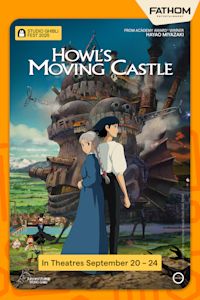 Howl's Moving Castle (English Dubbed) - Studio Ghibli Fest 2025 poster