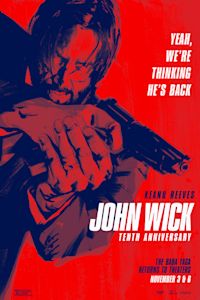 John Wick 10th Anniversary poster