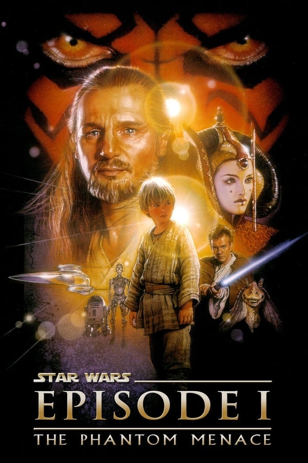 Star Wars Episode 1 The Phantom Menace 25th Anniversary poster