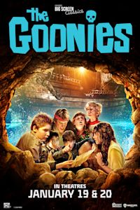 The Goonies 40th Anniversary poster