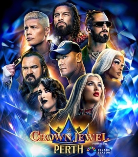 WWE's Crown Jewel 2025 poster